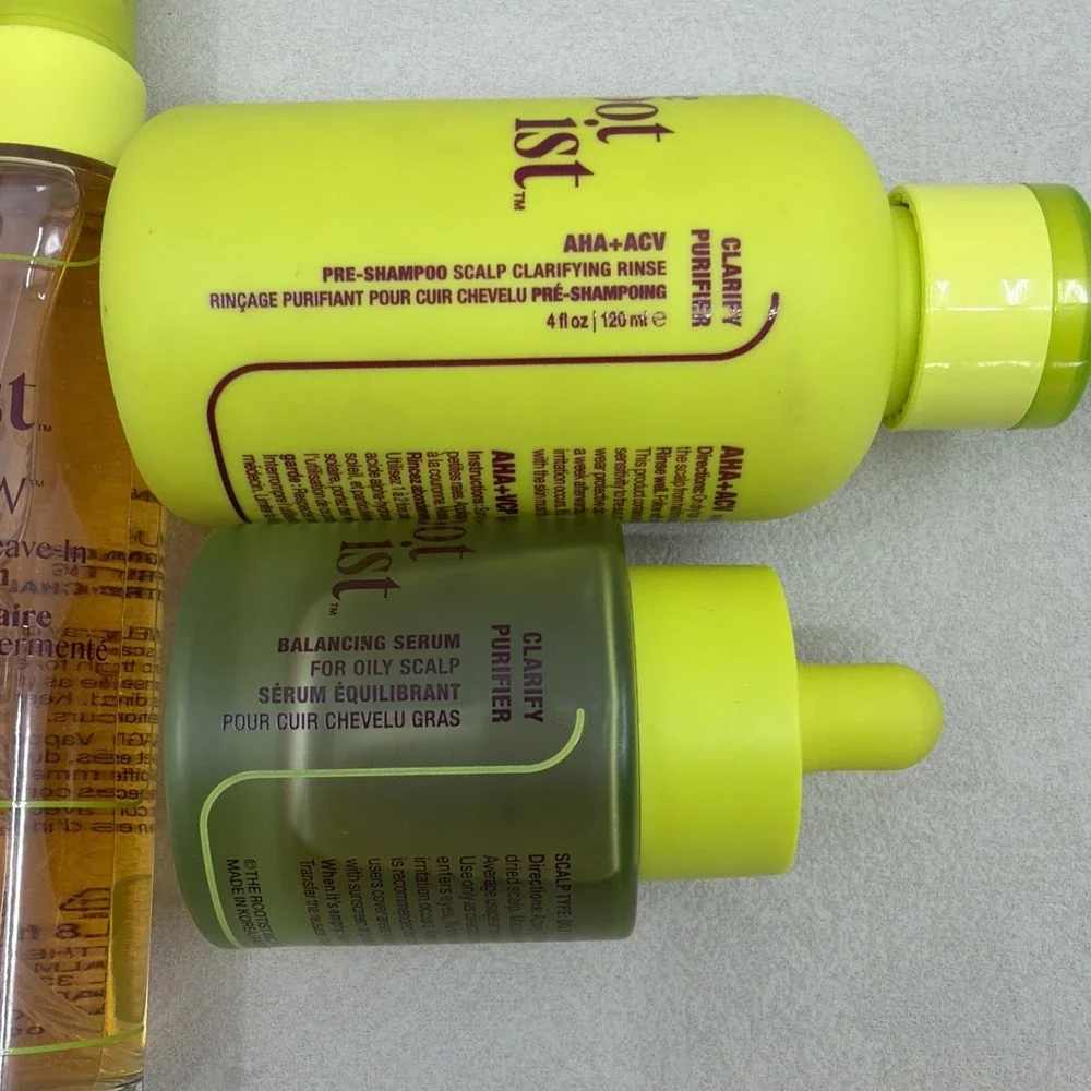 The Rootist Clarify Purifier Trio Balancing Serum Biobrow Leave In Scalp Rinse
